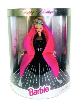 Vintage Barbie Doll 1998 Special Edition Happy Holidays New NIB NRFB Mattel